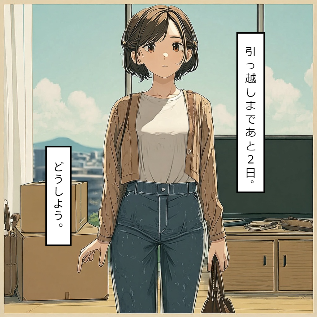 横浜市不用品回収隊 体験漫画 1枚目