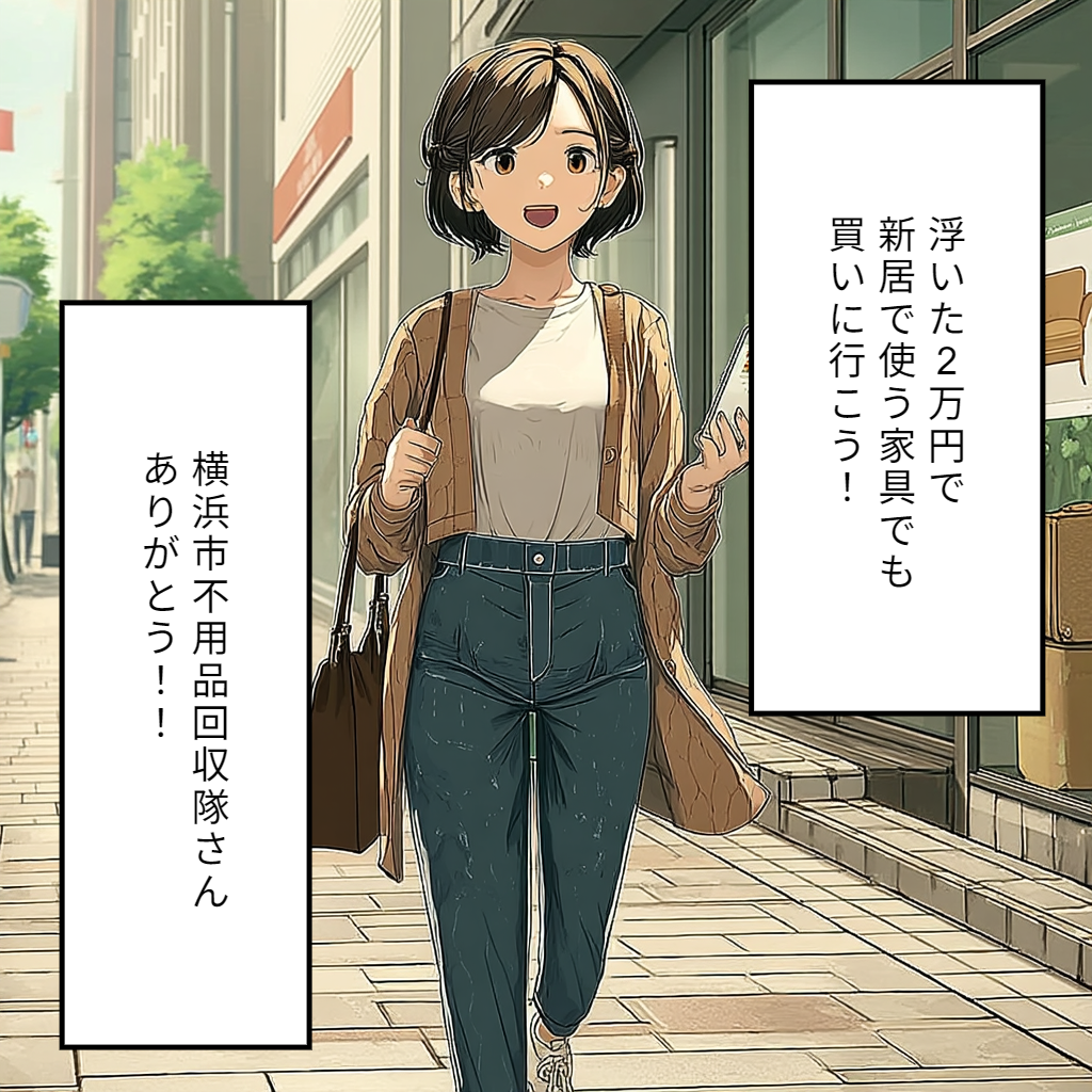 横浜市不用品回収隊 体験漫画 15枚目