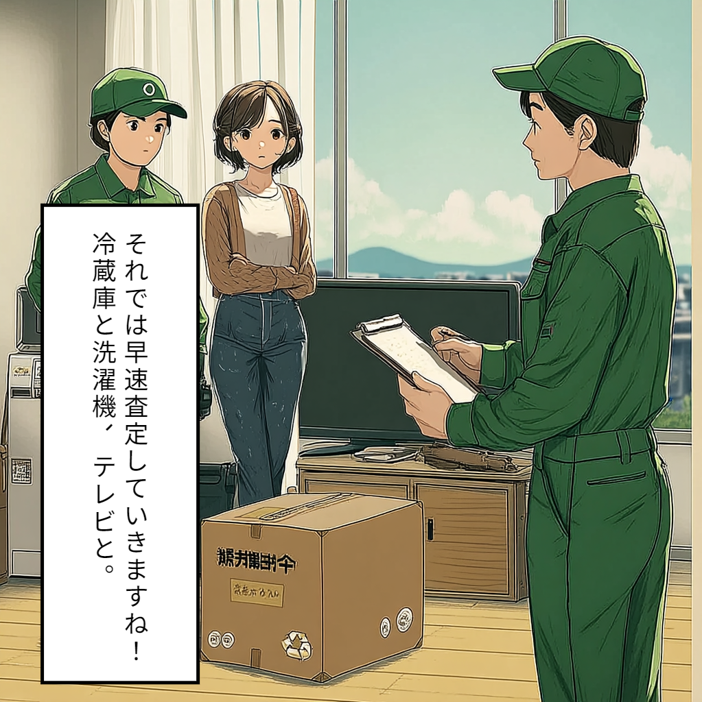 横浜市不用品回収隊 体験漫画 9枚目