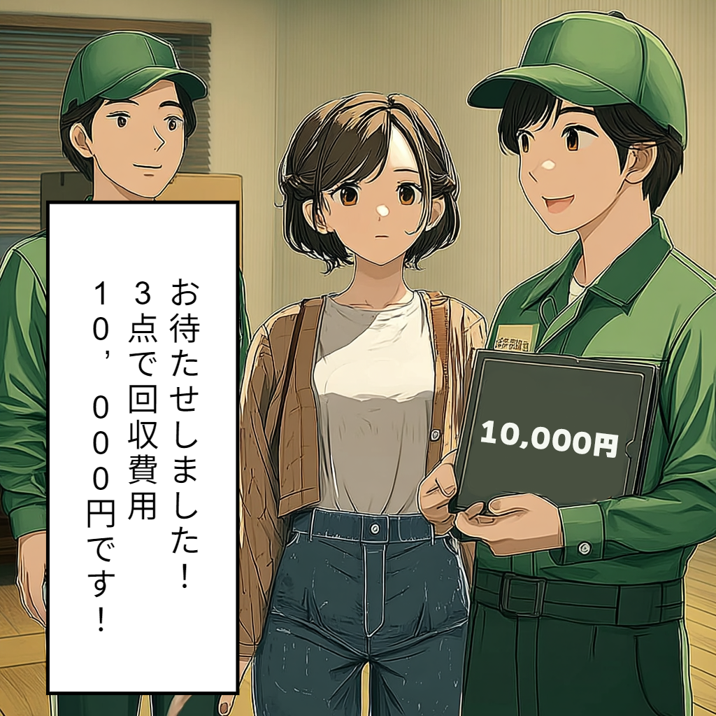 横浜市不用品回収隊 体験漫画 10枚目