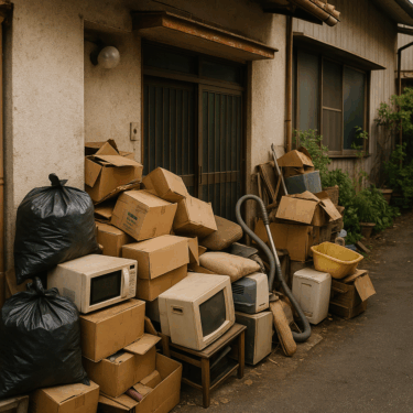 横浜市旭区K様邸の不用品回収事例