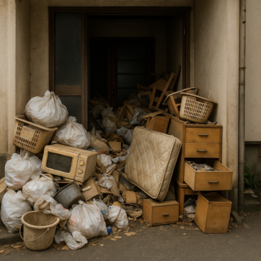 横浜市磯子区B様邸の不用品回収事例