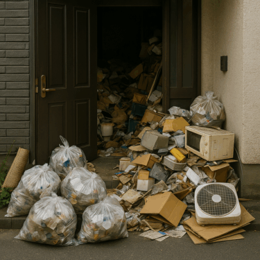 横浜市港南区D様邸の不用品回収事例