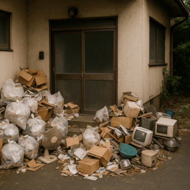 横浜市栄区H様邸の不用品回収事例