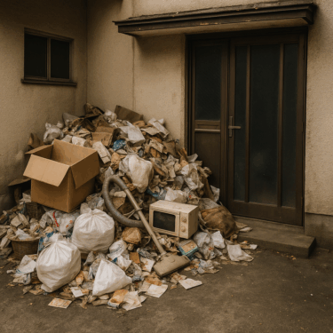 座間市X様邸の不用品回収事例