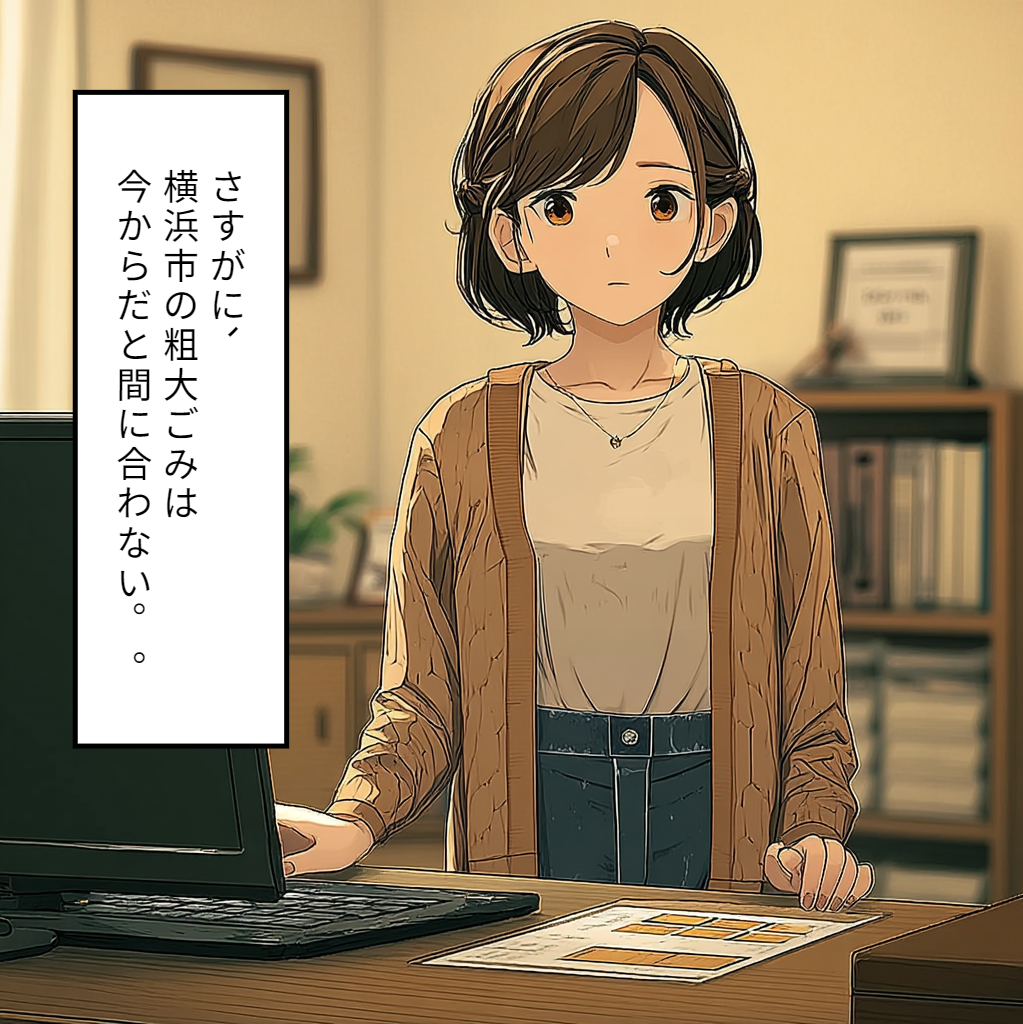 横浜市不用品回収隊 体験漫画 3枚目